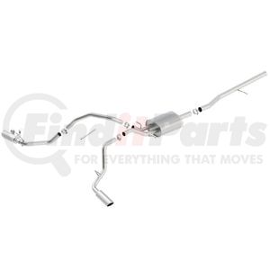Borla 140544 Exhaust System Kit Cat-Back Exhaust System - Touring
