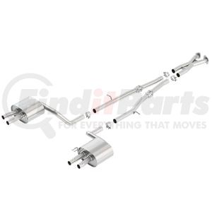 Borla 140736 Exhaust System Kit Cat-Back Exhaust System - S-Type