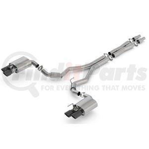 Borla 140742BC Exhaust System Kit Cat-Back Exhaust System - S-Type