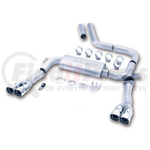 Borla 14780 Exhaust System Kit Cat-Back Exhaust System - S-Type