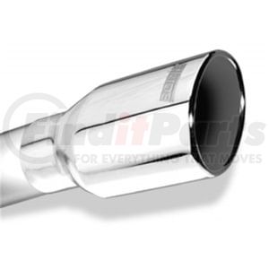 Borla 20154 Exhaust Tail Pipe Tip Universal Exhaust Tip - Single Round