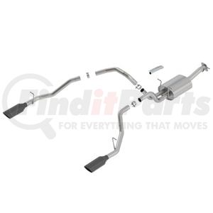 Borla 140752BC Exhaust System Kit Cat-Back Exhaust System - S-Type