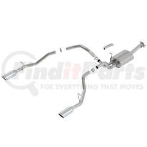 Borla 140758 Exhaust System Kit Cat-Back Exhaust System - Touring