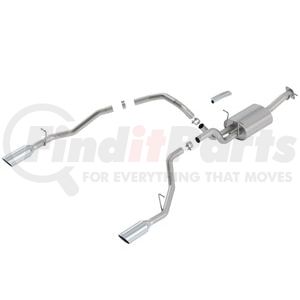 Borla 140753 Exhaust System Kit Cat-Back Exhaust System - ATAK®