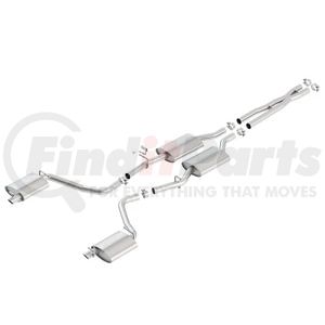Borla 140686 Exhaust System Kit Cat-Back Exhaust System - ATAK®