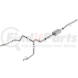 Borla 140775 Exhaust System Kit Cat-Back Exhaust System - ATAK®