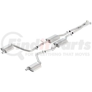 Borla 140649 Exhaust System Kit Cat-Back Exhaust System - S-Type