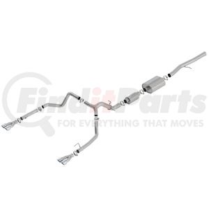 Borla 140783 Exhaust System Kit Cat-Back Exhaust System - S-Type