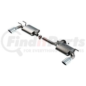 Borla 11970 Exhaust System Kit Axle-Back Exhaust System - S-Type
