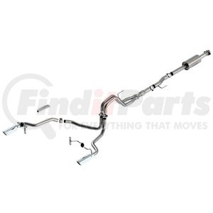 Borla 140867 Exhaust System Kit Cat-Back Exhaust System - ATAK