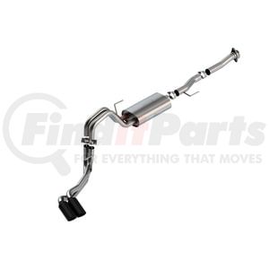 Borla 140876BC Exhaust System Kit Cat-Back Exhaust System - S-Type