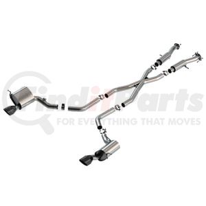 Borla 140633CB Exhaust System Kit Cat-Back Exhaust System - S-Type