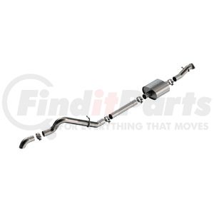 Borla 140897 Exhaust System Kit Cat-Back Exhaust System - Touring