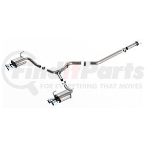 Borla 140907 Exhaust System Kit Cat-Back Exhaust System - S-Type