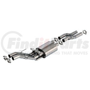 Borla 60728 Exhaust Pipe Mid-Section - ATAK®