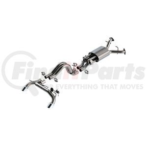 Borla 140934 Exhaust System Kit Cat-Back Exhaust System - ATAK®