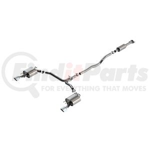 Borla 140967 Exhaust System Kit Cat-Back Exhaust System - S-Type