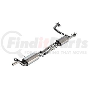 Borla 60756 Exhaust System Kit Mid-Section - ATAK®