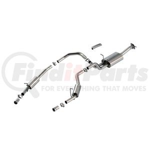 Borla 141030 Exhaust System Kit Cat-Back™ Exhaust System - S-Type