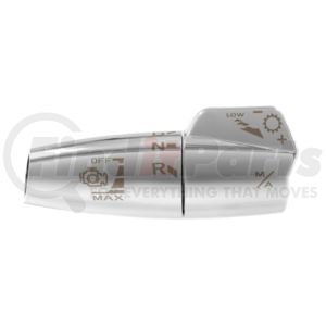 United Pacific 41556 Gear Shifter Cover Protector Chrome Plastic Shifter Cover For 2013-2026 Kenworth T680 & 2012-2026