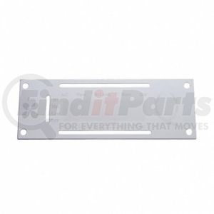United Pacific 48201 A/C Control Panel A/C Control Plate - Stainless, for Kenworth