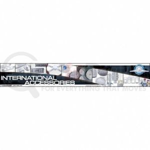 United Pacific 99035 Product Identification Label Product Identification Label - International Fixture/Header Sign