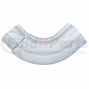 United Pacific E390-75-1616 Exhaust Elbow Chrome 90-Deg Exhaust Elbow, Reduce 7" O.D. To 5" O.D., 16" x 16"