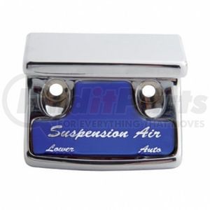United Pacific 21026 Dash Switch Cover Dash Switch Cover - Switch Guard, "Suspension Air", Blue Sticker