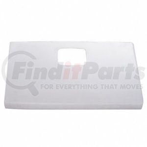 United Pacific 21725 Glove Box Door Cover Glove Box Cover - Stainless Steel, for International "I" Models.