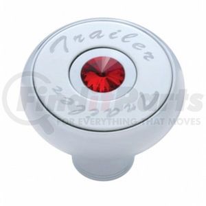 United Pacific 23521 Air Brake Valve Control Knob Air Brake Valve Control Knob - "Trailer" Deluxe, Red Diamond