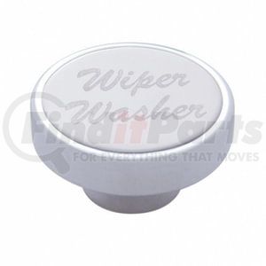 United Pacific 23535 Dash Knob Dash Knob - "Wiper/Washer", Stainless Plaque