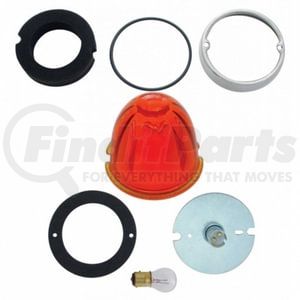 United Pacific 32154 Truck Cab Light Truck Cab Light Conversion Kit - Grakon 1000 Style, Dark Amber Lens, with Watermelon