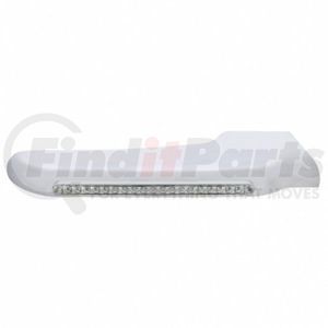 United Pacific 32569 Fender Covering Fender Covering - Front Passenger Side (RH), Chrome, with 12" (Amber) LED Light Bar