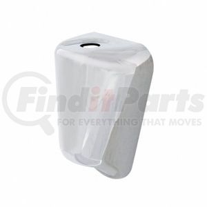 United Pacific 42779 Radio Antenna Cover Radio Antenna Cover - Chrome Plastic Cab Mounted Antenna Cover For 2012-2021