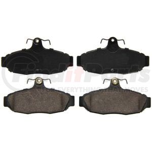 Wagner ZD347A Disc Brake Pad Set QuickStop Ceramic Disc Brake Pad Set