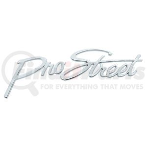 United Pacific S1012 Emblem Emblem - Chrome, Die-Cast "Pro Street"