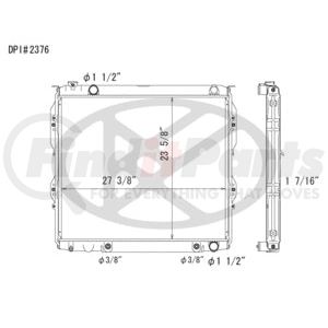 Koyorad A2376 Radiator a2376