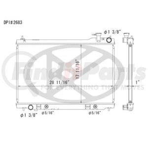 Koyorad A2683 Radiator a2683