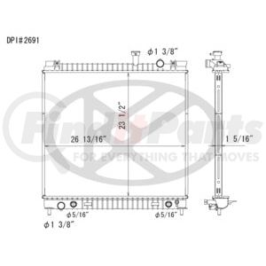 Koyorad A2691 Radiator a2691