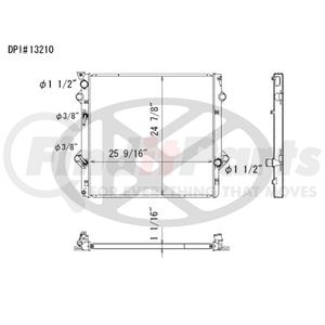 Koyorad A13210 Radiator a13210