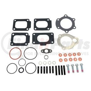 Alliant Power AP0171 Turbocharger Mounting Kit Turbo Install Kit, Detroit DD13,DD15 & DD16
