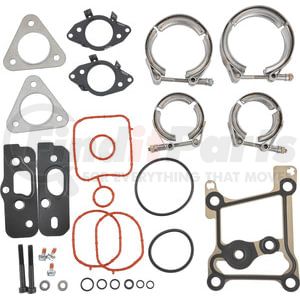Alliant Power AP0221 Turbocharger Mounting Kit Turbo Install Kit, Ford 6.7L 11-15