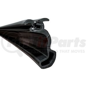 Precision Replacement Parts DWL111100 Door Seal Door Seal - Door Weatherstrip - Driver Side Upper Body Mounted EPDM Rubber