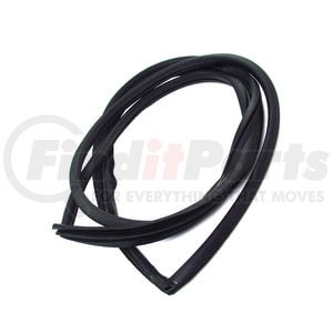 Precision Replacement Parts WCRDB3129 Back Glass Seal Rear Window Weatherstrip Seal / Gasket, Works With Chrome Trim