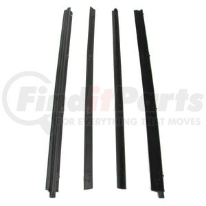 Precision Replacement Parts WFK611076 Door Window Belt Weatherstrip Body Molding Set - Beltline Molding Kit