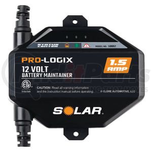 SOLAR 1002 Hood Battery Charger - Automatic, 1.5 Amp, Underhood, 12V