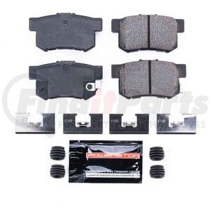 PowerStop Brakes Z23536 Disc Brake Pad Set Z23 EVOLUTION SPORT CARBON-FIBER BRAKE PADS W/ HARDWARE