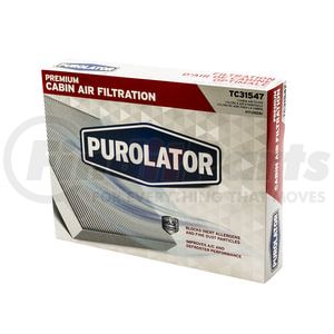 Purolator TC31547 Cabin Air Filter PUROLATOR AIO Cabin Air Panel