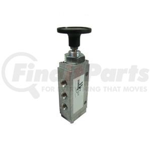 Watson & Chalin 17524-01 Air Brake Control Valve 1/4" NPT 5-Way 2-Position Air Brake Control Push/Pull Valve