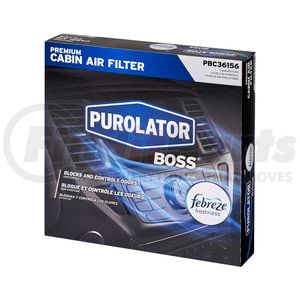 Purolator PBC36156 Cabin Air Filter Cabin Air Filter